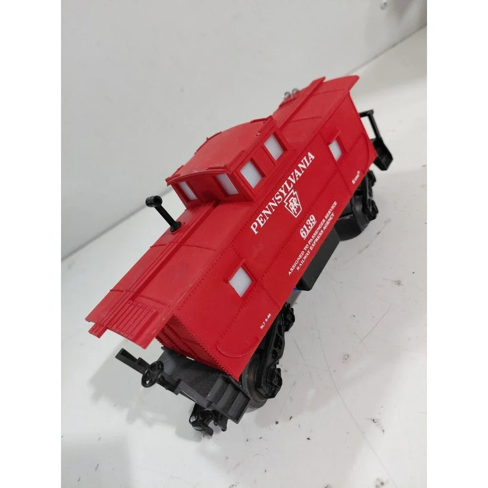 K Line K-6139 Train O Gauge Model Railroad Pennsylvania Lighted Caboose